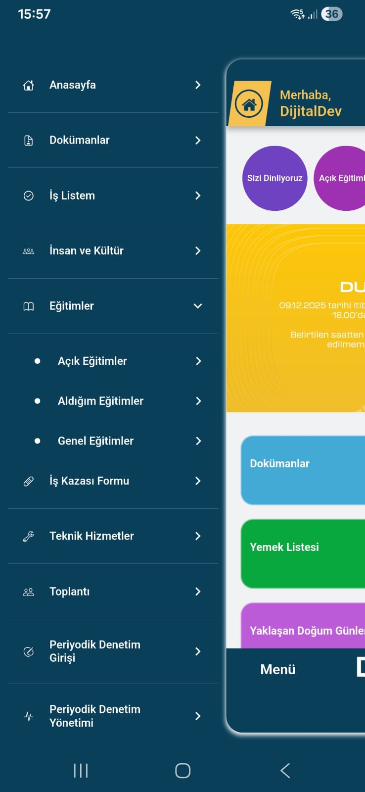 Online Eğitim Mobil Uygulama