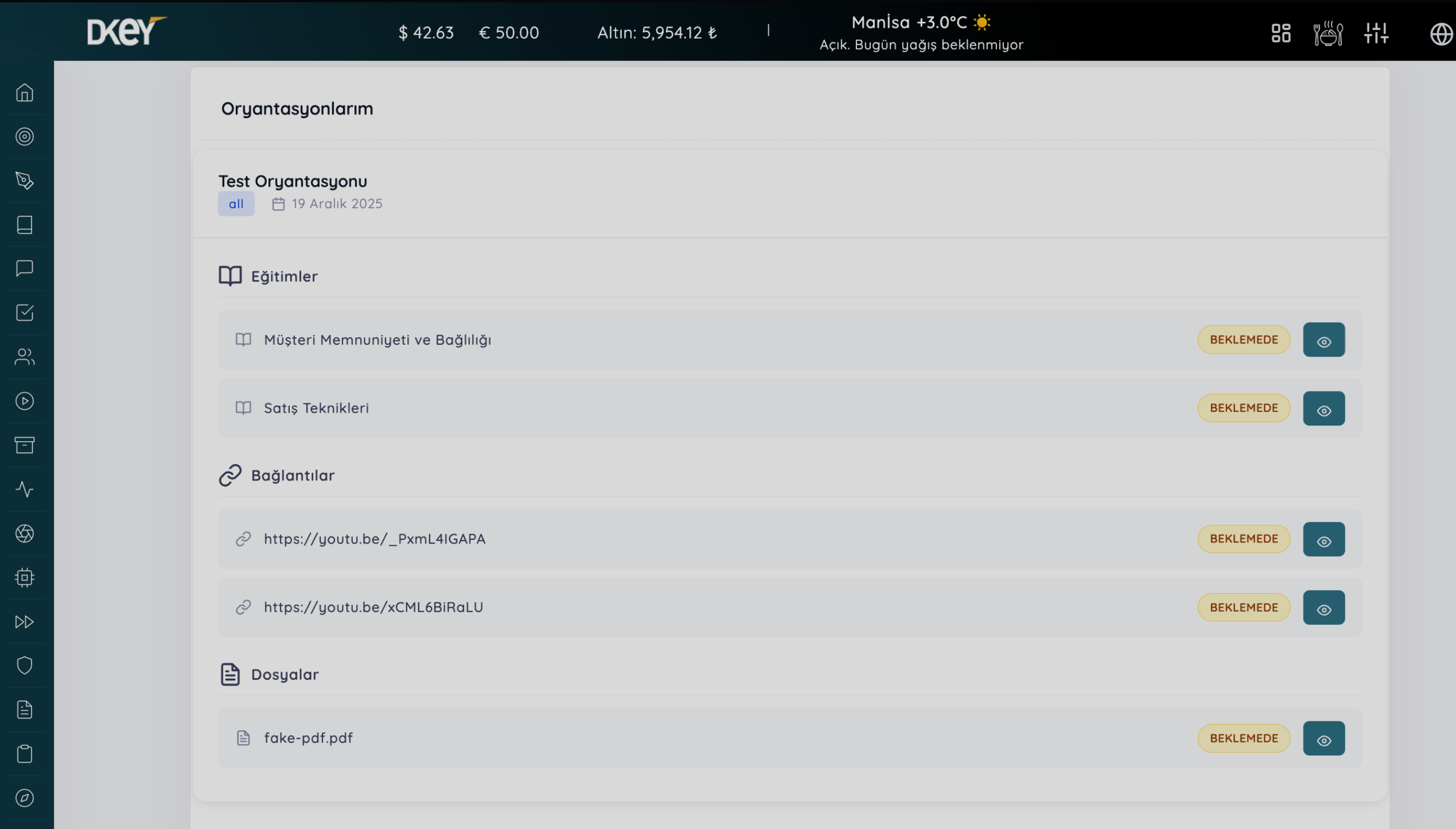 Onboarding Management